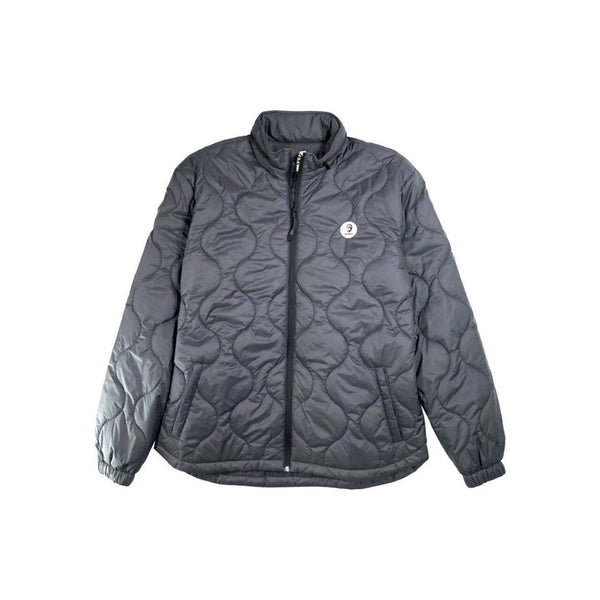 Warner Packable Puffer Jacket - Charcoal