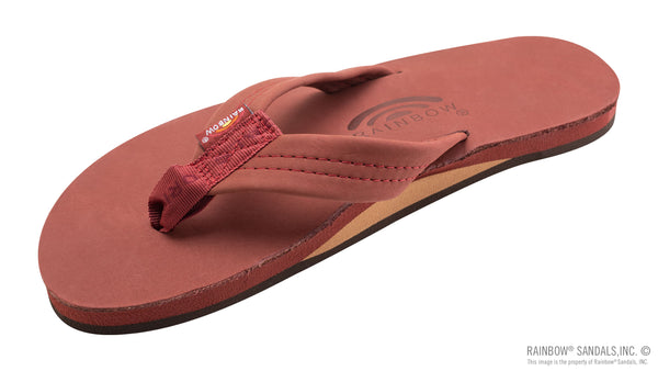 Mens Single Layer Premier Leather with Arch Support