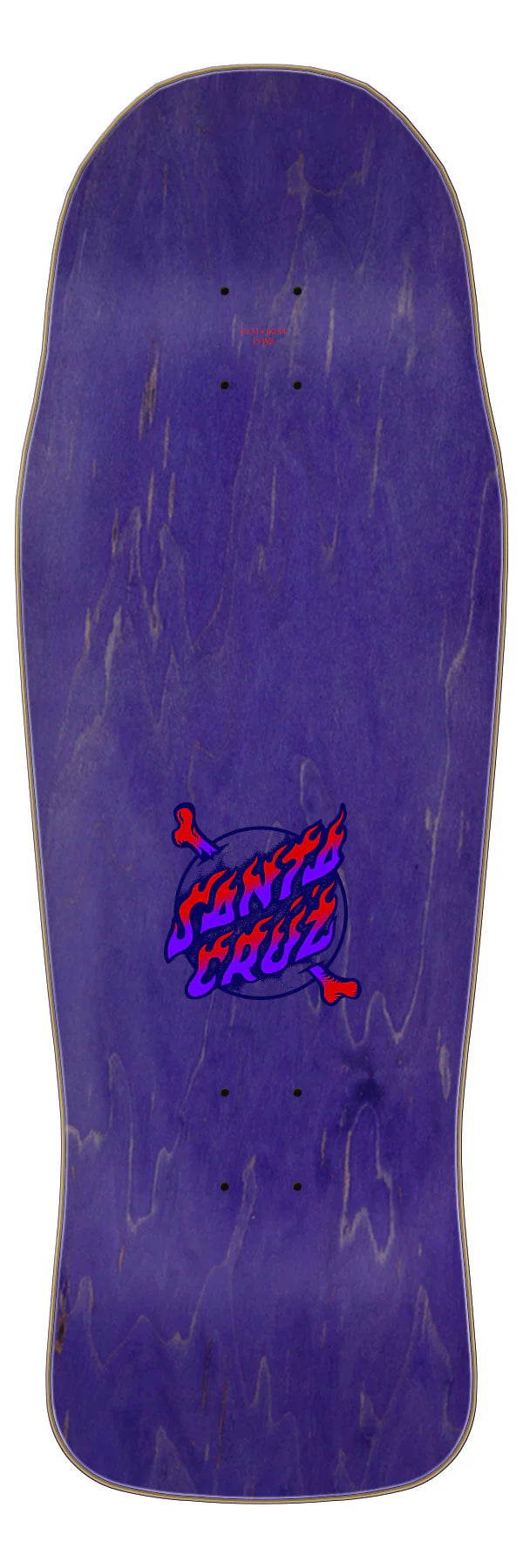 10.34in Winkowski Volcano Santa Cruz Shaped Skateboard Deck