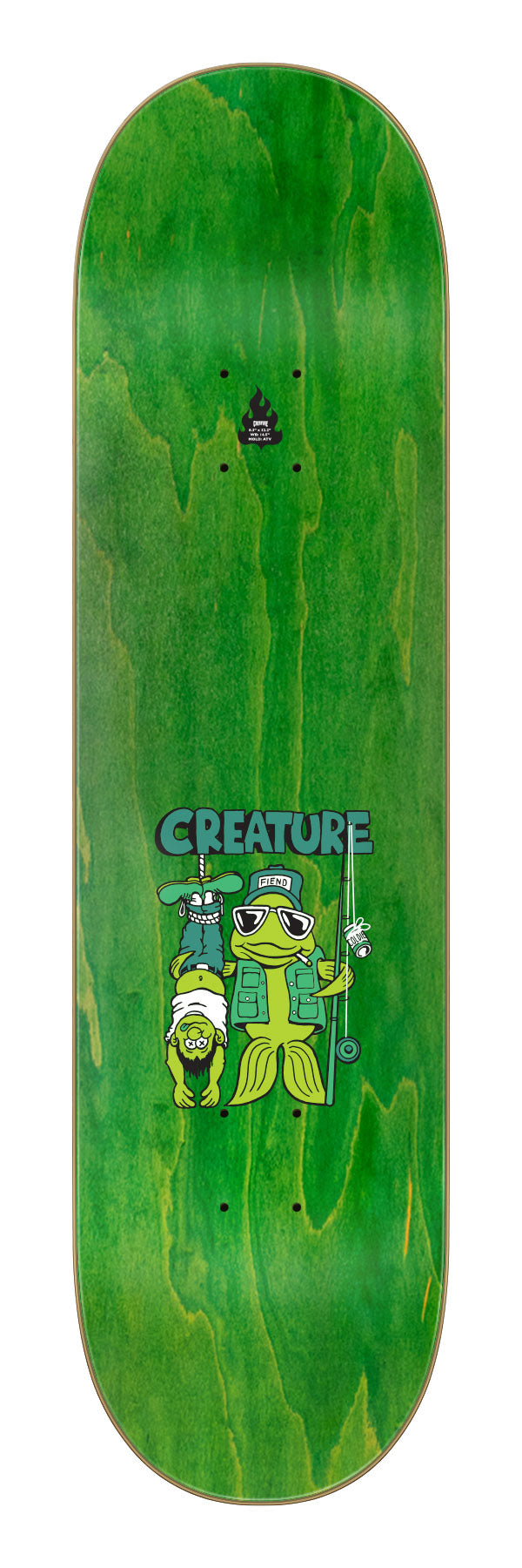 8.30in Gravette Big Game Creature Skateboard Deck