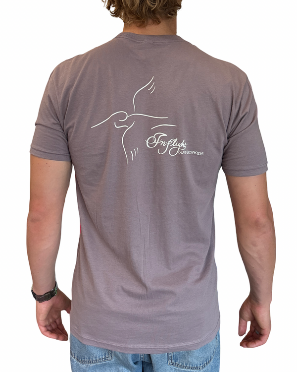 Pelican Tee - Dusty Purple