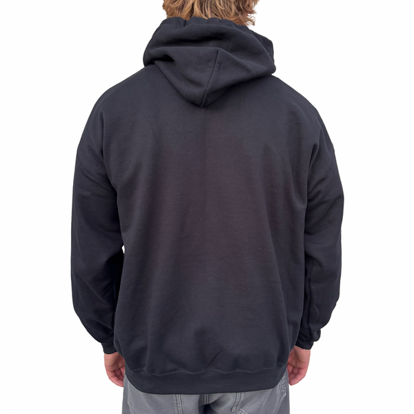 RIPPER HOODIE - BLACK