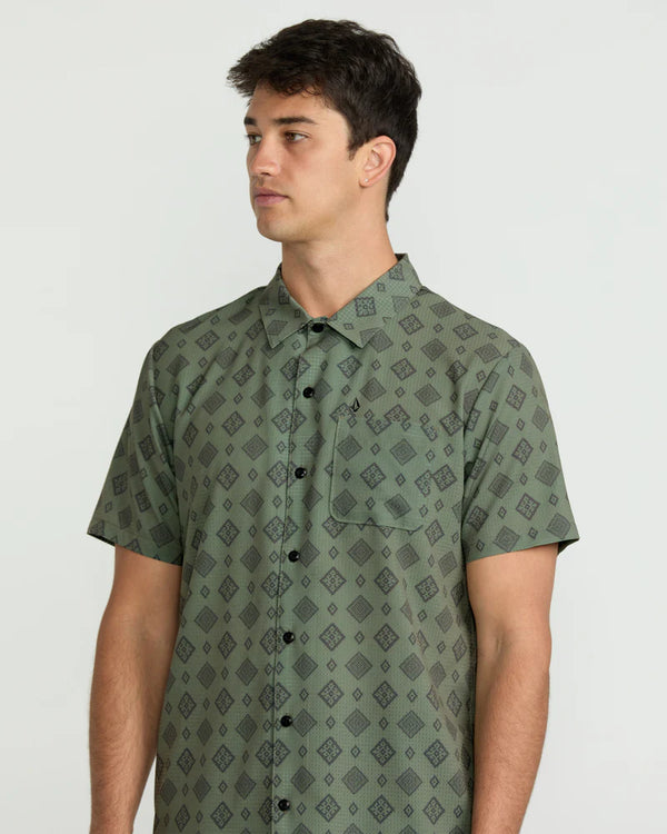 Men's Ridgestone Short Sleeve Shirt - Light Olive