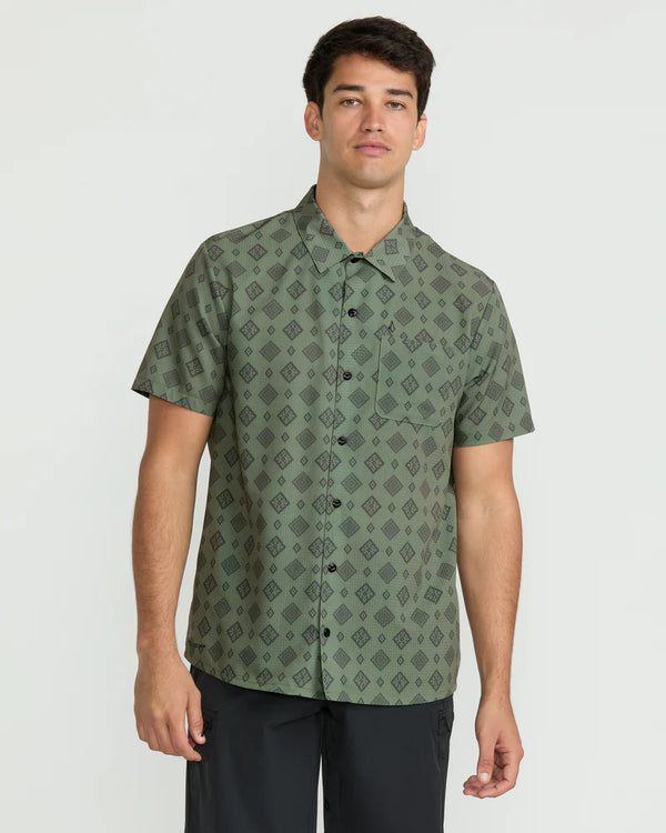 Men's Ridgestone Short Sleeve Shirt - Light Olive