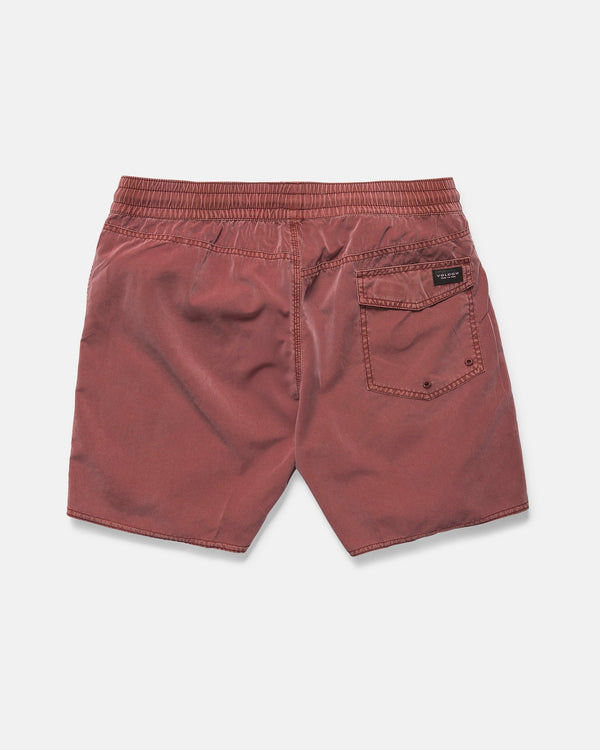 Men's Center Elastic Waist Trunks - Apple Butter