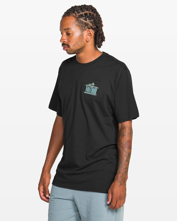 Men's Breathe Deep Short Sleeve Tee - Washed Black Heather