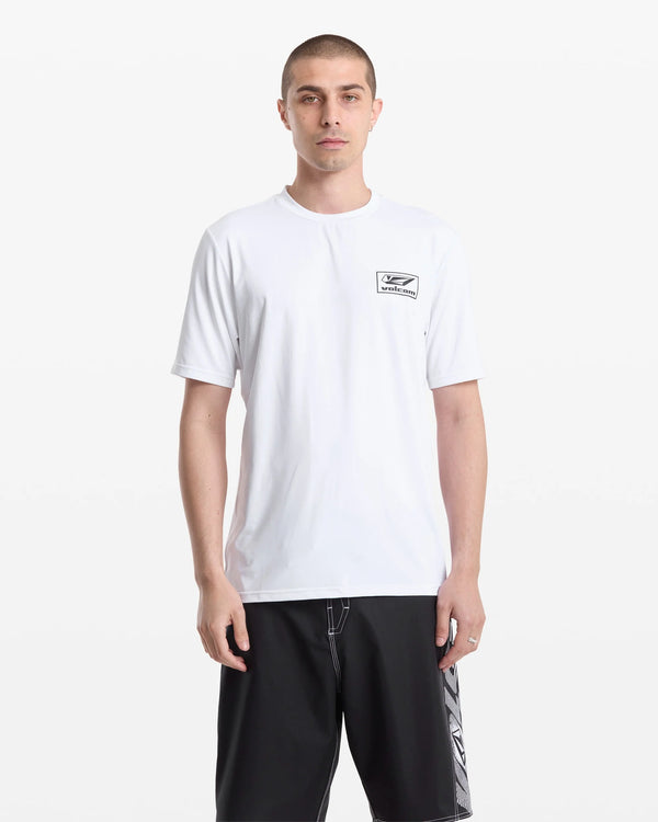 Men's Modstone Loose Short Sleeve Thrashguard - White