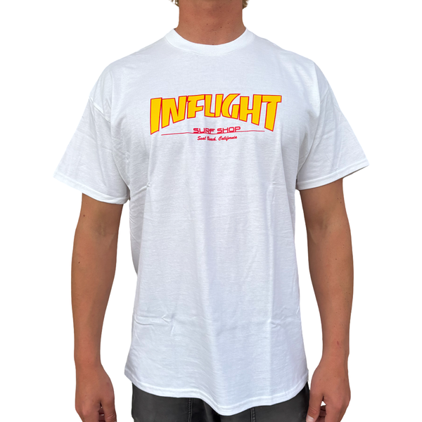 INFLIGHT RIPPER TEE - White