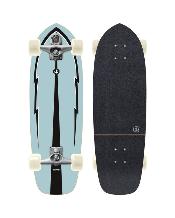 C7 30.75" Blue Thunder Surfskate Complete