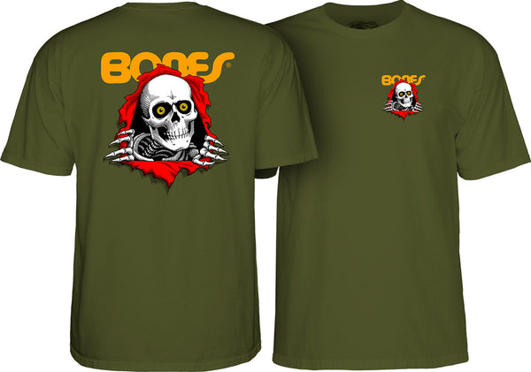 Ripper Youth T-shirt Military Green