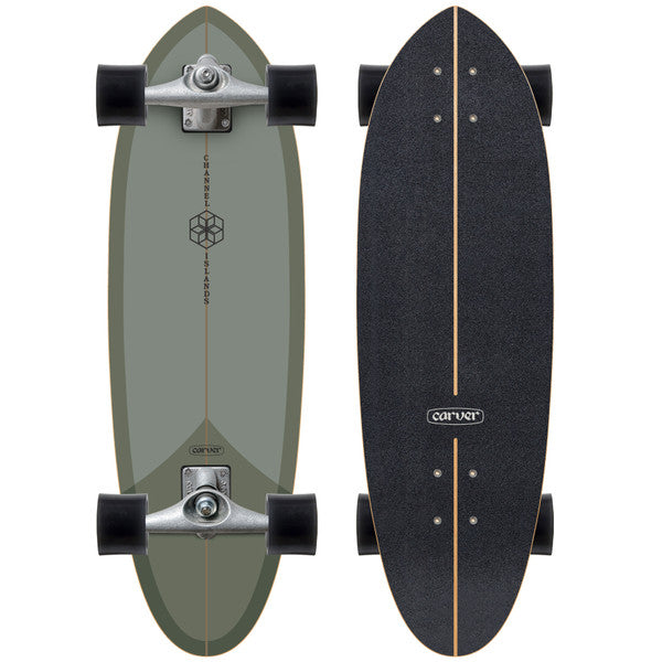 Carver CX 32.5'' CI Mid Sage Surfskate Complete