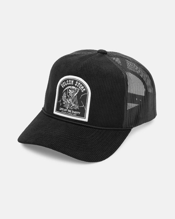 Men's Shred Supply Trucker Hat - Black