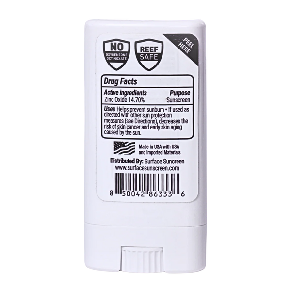 Surface Dry Touch SPF 50 Mineral Face Stick - Unscented .5oz.