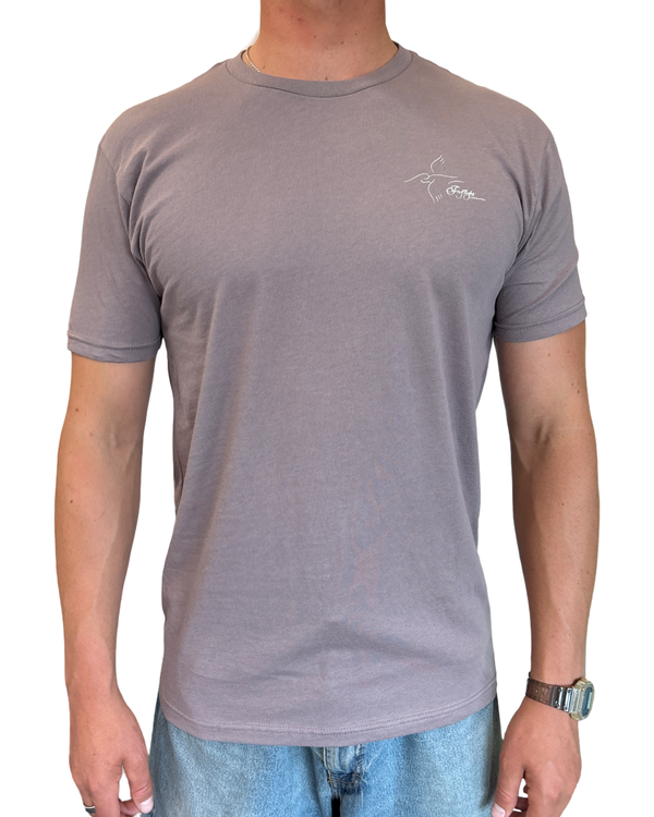 Pelican Tee - Dusty Purple