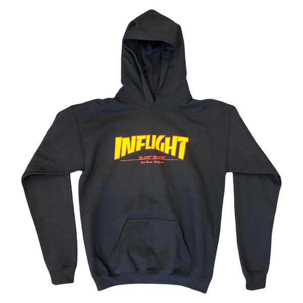 YOUTH RIPPER HOODIE - BLACK