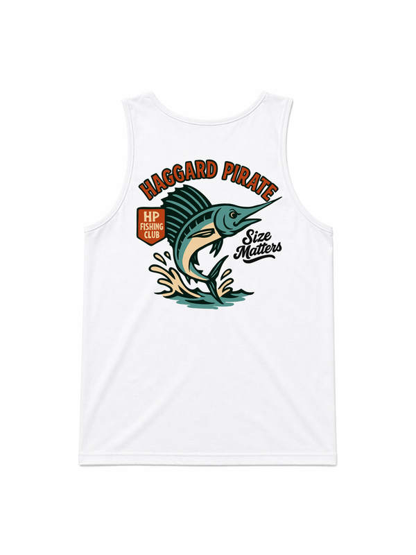 Fishing Club Tank - White