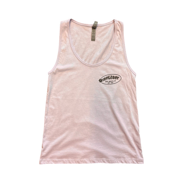Women's Hibiscus Tank - Lavender