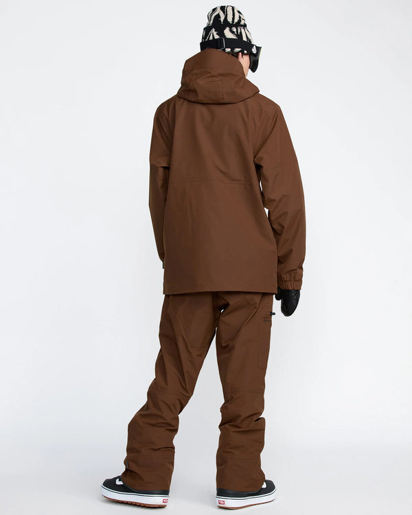 Men's L Gore-Tex Jacket - Brown