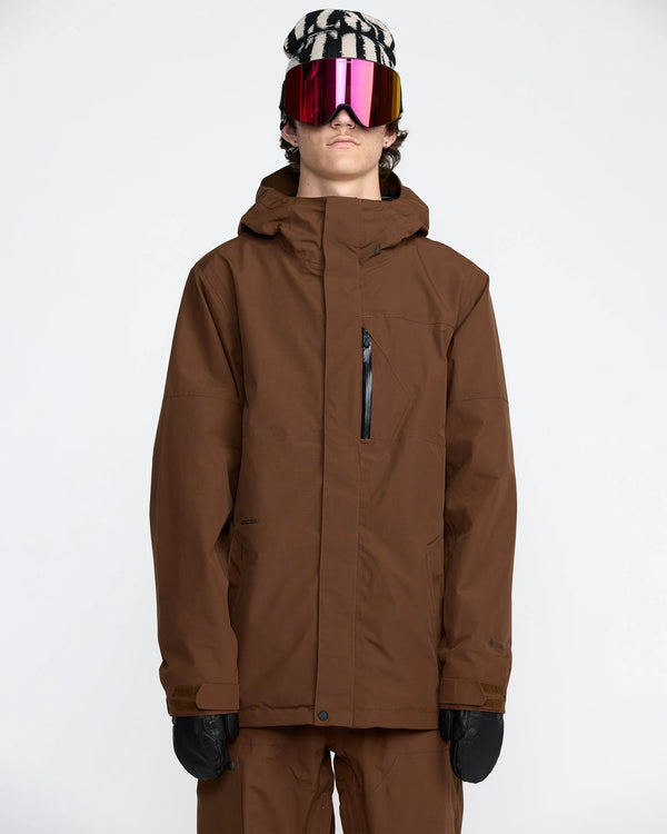Men's L Gore-Tex Jacket - Brown