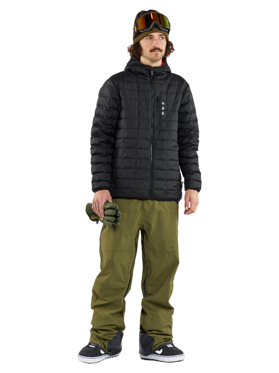 MENS PUFF PUFF GIVE JACKET - BLACK – Inflight Surf Shop
