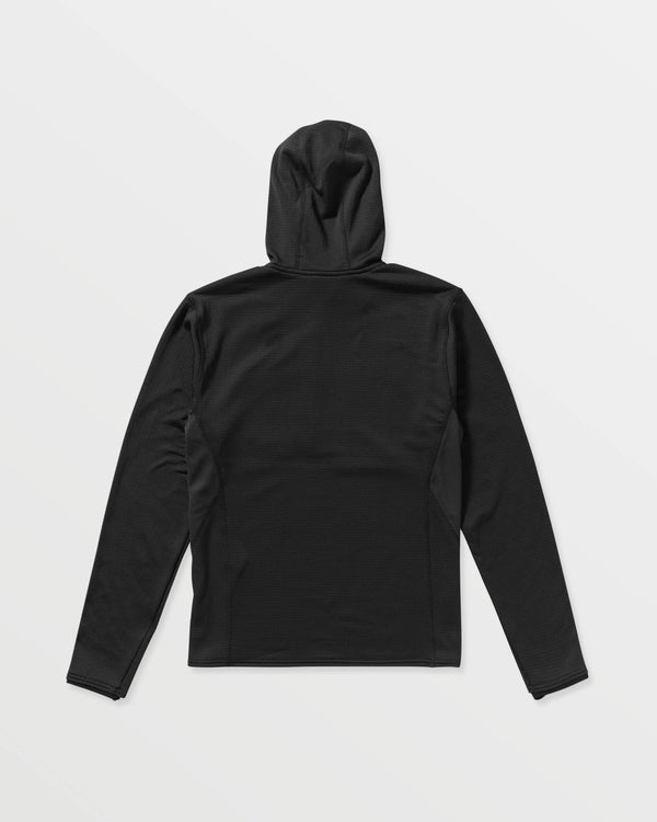 Men's Gridlock Hooded Fleece Pullover - Black