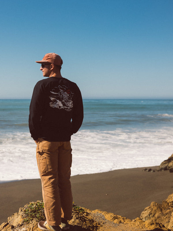 Ghost Riders L/S - Black