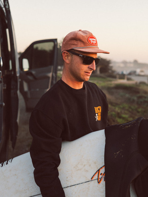 High and Dry Crewneck - Black
