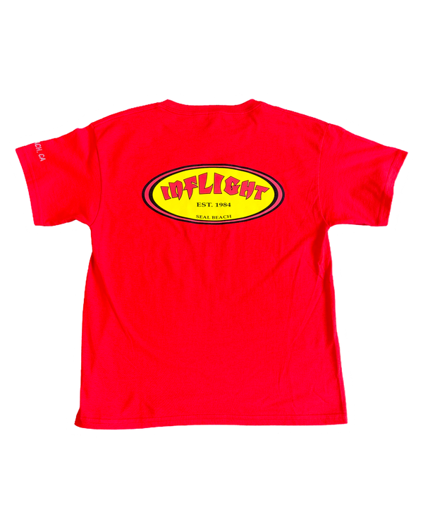 Youth Classic Oval Tee - Red