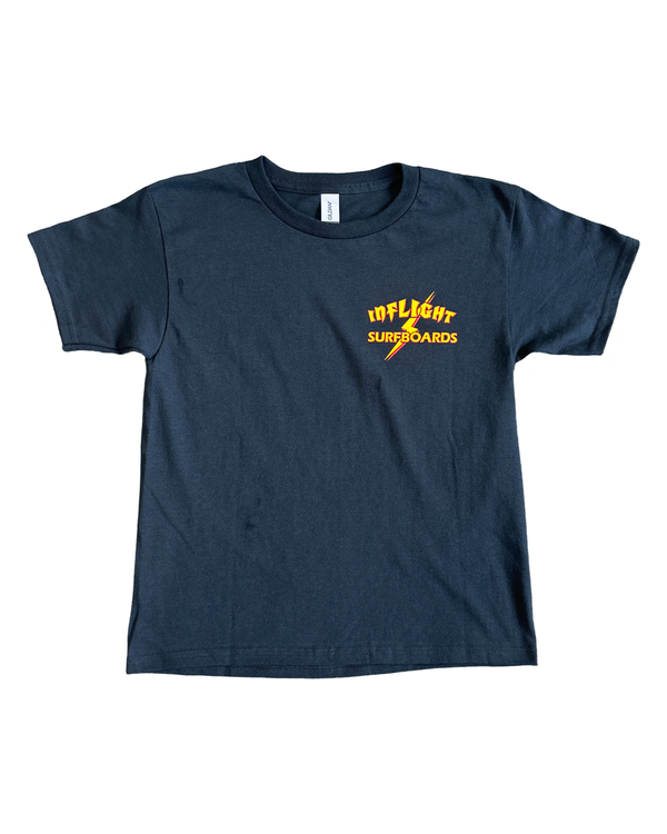 YOUTH BOLT TEE - NAVY