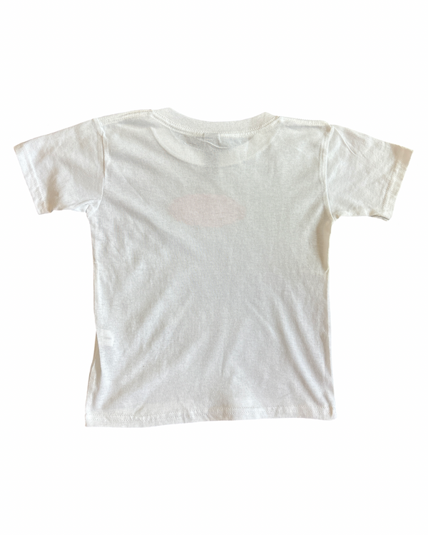 Toddler Classic Oval Tee - White