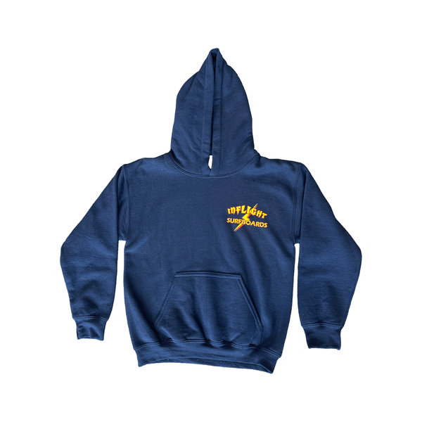 YOUTH BOLT HOODIE - NAVY