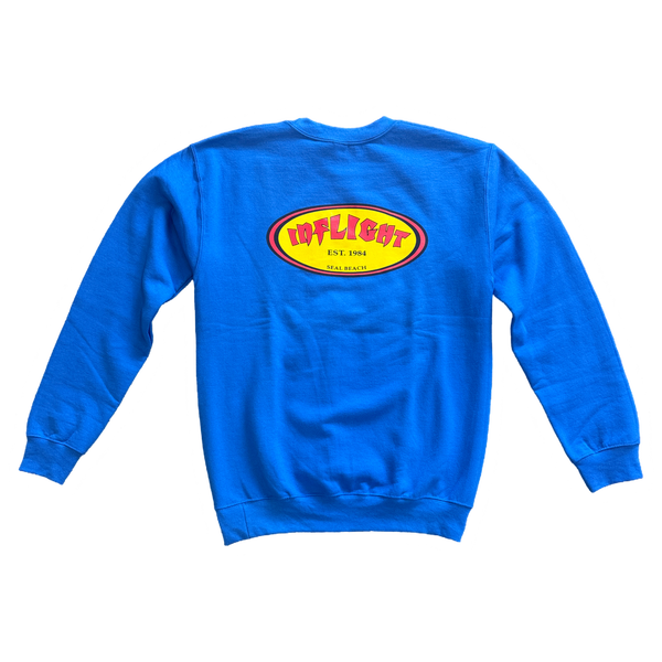 Classic Oval Crewneck - Royal Blue