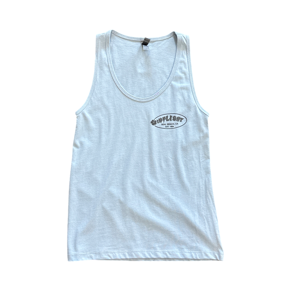 Women's Hibiscus Tank - Stonewash Denim