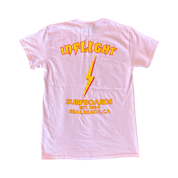 BOLT TEE - LIGHT PINK