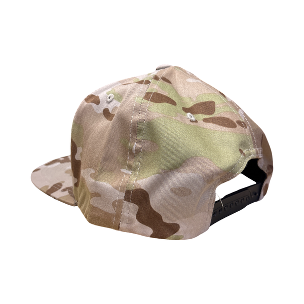 Flagged Snapback - Desert Multicam