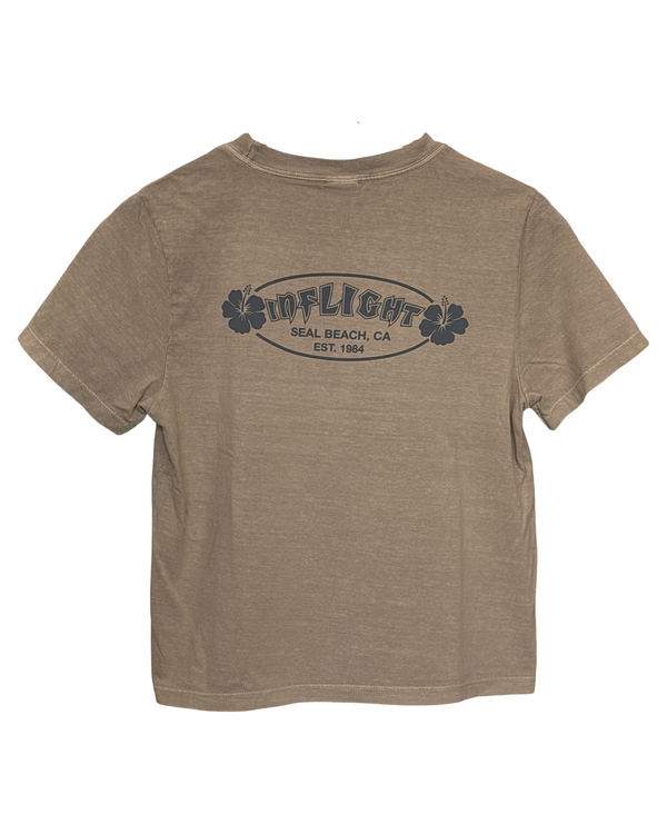Women's Retro Tee - Khaki