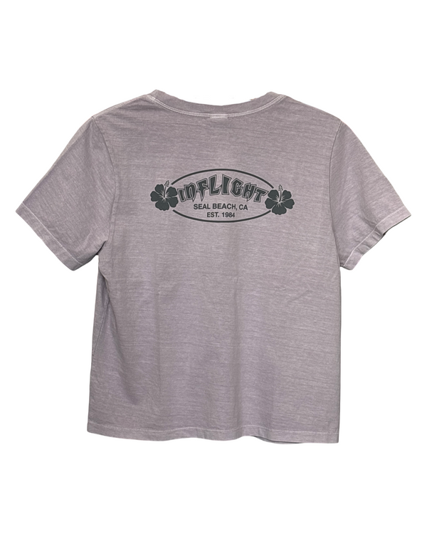 Women's Retro Tee - Washed Lavender