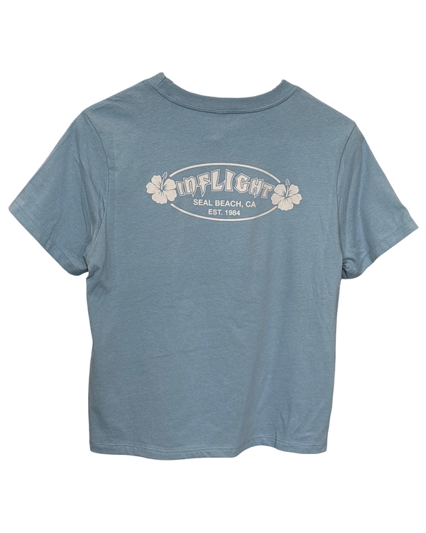 Women's Retro Tee - Vintage Demin