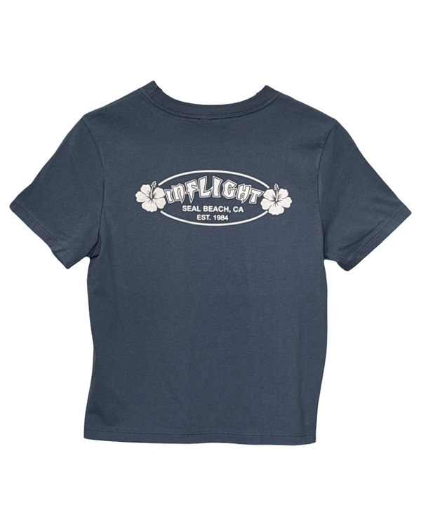 Women's Retro Tee - Vintage Navy