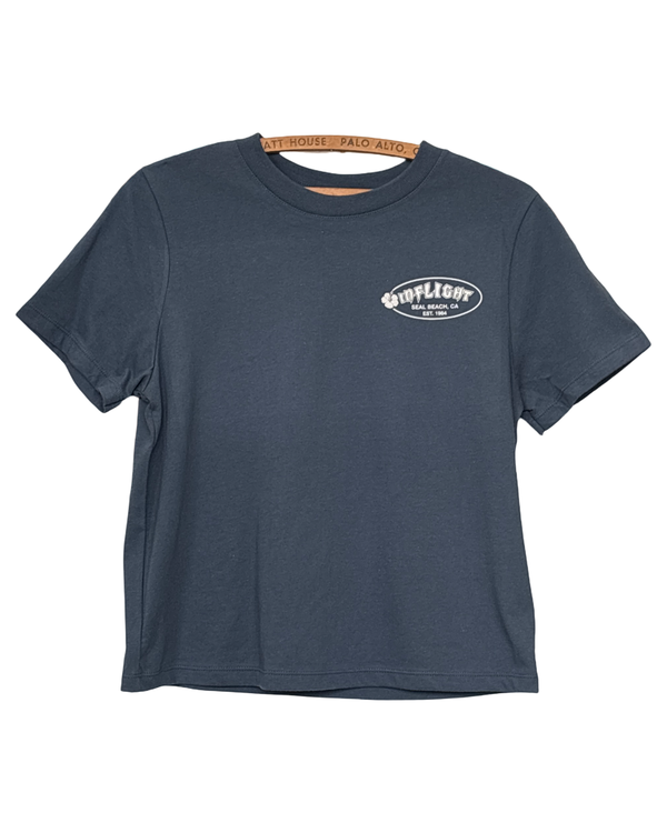 Women's Retro Tee - Vintage Navy