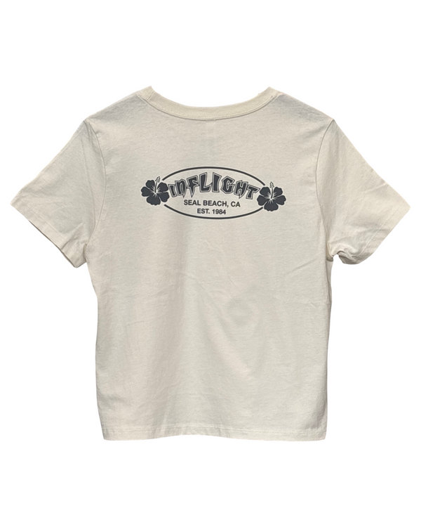 Women's Retro Tee - Natural