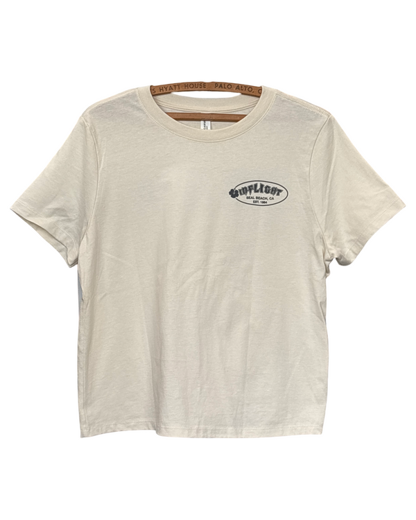 Women's Retro Tee - Natural
