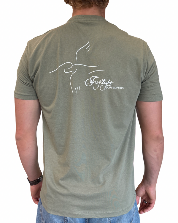 Pelican Tee - Army Green