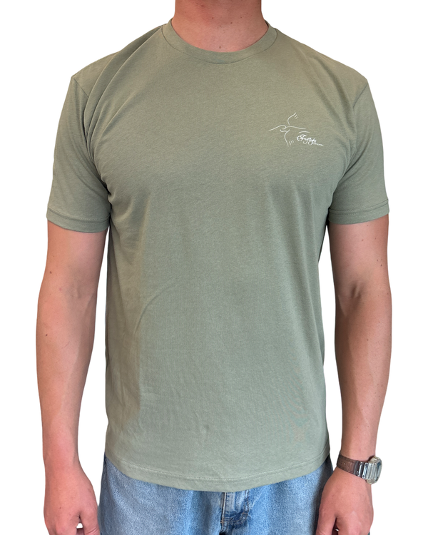 Pelican Tee - Army Green