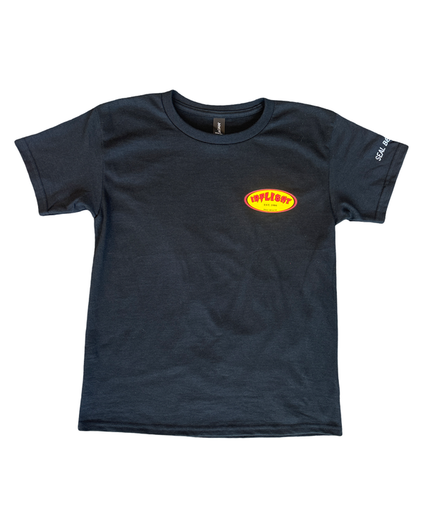Youth Classic Oval Tee - Black