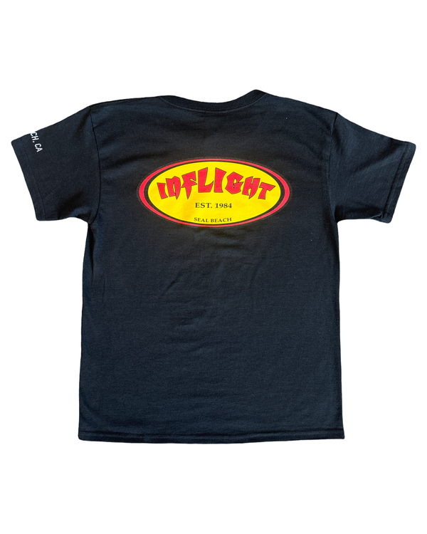 Youth Classic Oval Tee - Black