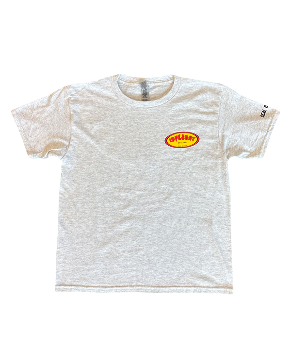 Youth Classic Oval Tee - Ash