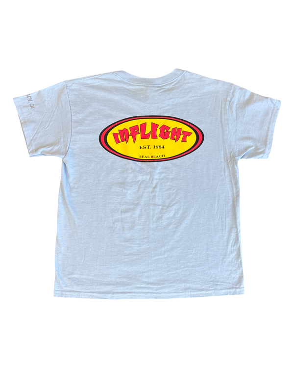 Youth Classic Oval Tee - Light Blue