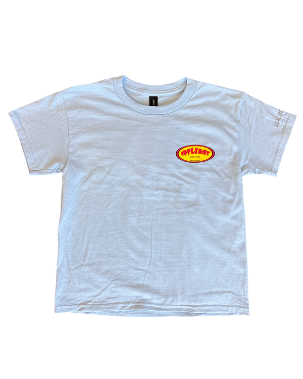Youth Classic Oval Tee - Light Blue