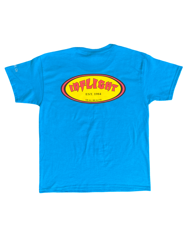 Youth Classic Oval Tee - Sapphire